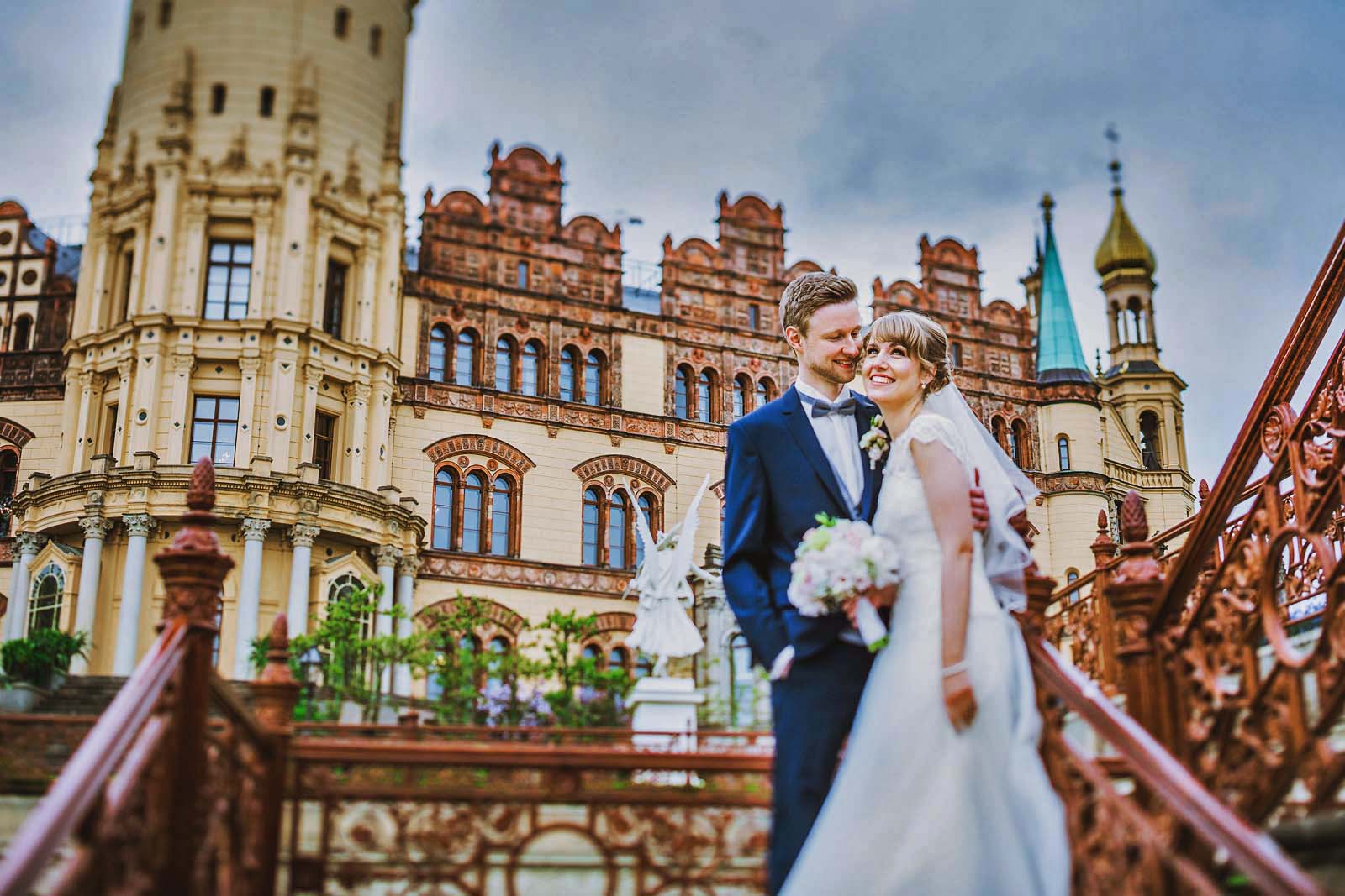 Hochzeitsfotograf am Schloss Schwerin Copyright by Hochzeitsfotograf www.berliner-hochzeitsfotografie.de